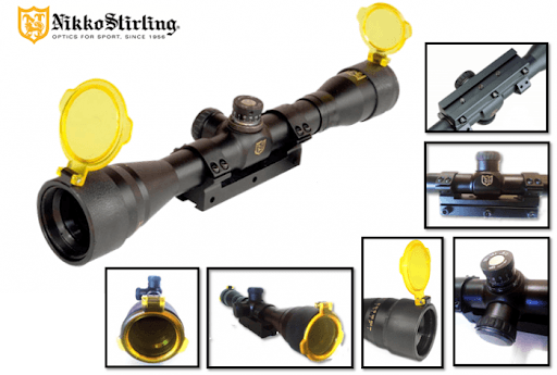 NIKKO STIRLING AIRKING 4X32 AO 1"" 3/8 MNT /HMD - NeonSales {{ shop.shopifyCountryName }}