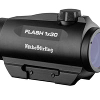 NIKKO STIRLING FLASH 1X30 RED DOT SIGHT 3MOA DOT - NeonSales {{ shop.shopifyCountryName }}