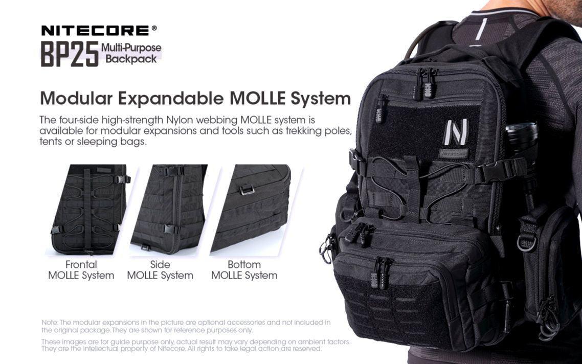NITECORE BP25 TACTICAL BACKPACK - NeonSales South Africa