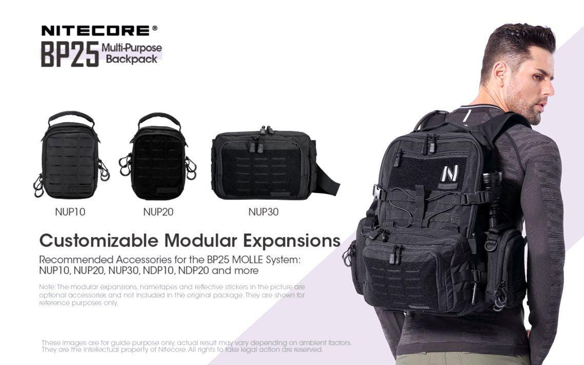 NITECORE BP25 TACTICAL BACKPACK - NeonSales South Africa