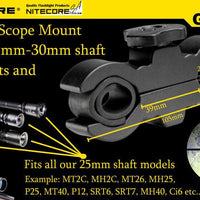 NITECORE GM01 SCOPE MOUNT - NeonSales {{ shop.shopifyCountryName }}