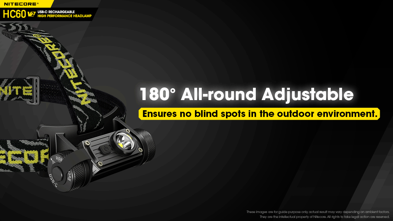 NITECORE HC60v2 HEADLAMP + 3400MAH BATTERY + CABLE - NeonSales {{ shop.shopifyCountryName }}