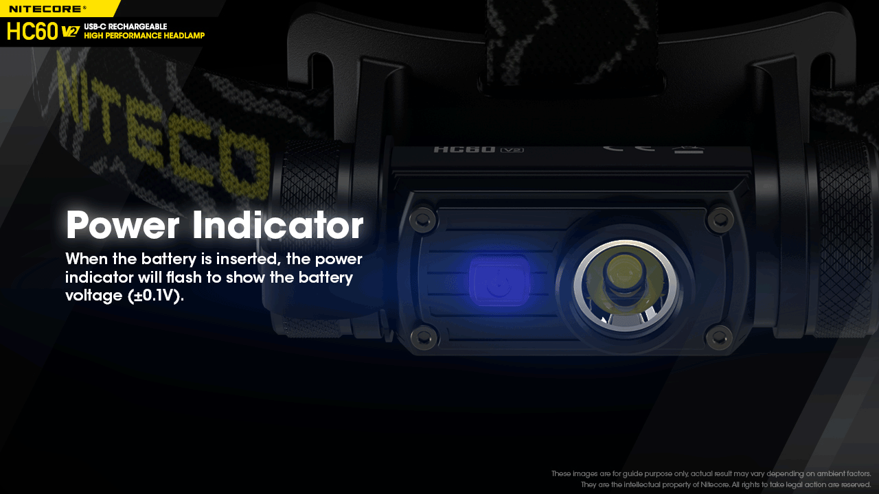 NITECORE HC60v2 HEADLAMP + 3400MAH BATTERY + CABLE - NeonSales {{ shop.shopifyCountryName }}