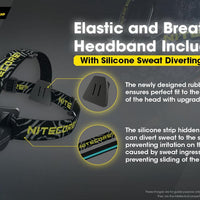 NITECORE HC60v2 HEADLAMP + 3400MAH BATTERY + CABLE - NeonSales {{ shop.shopifyCountryName }}