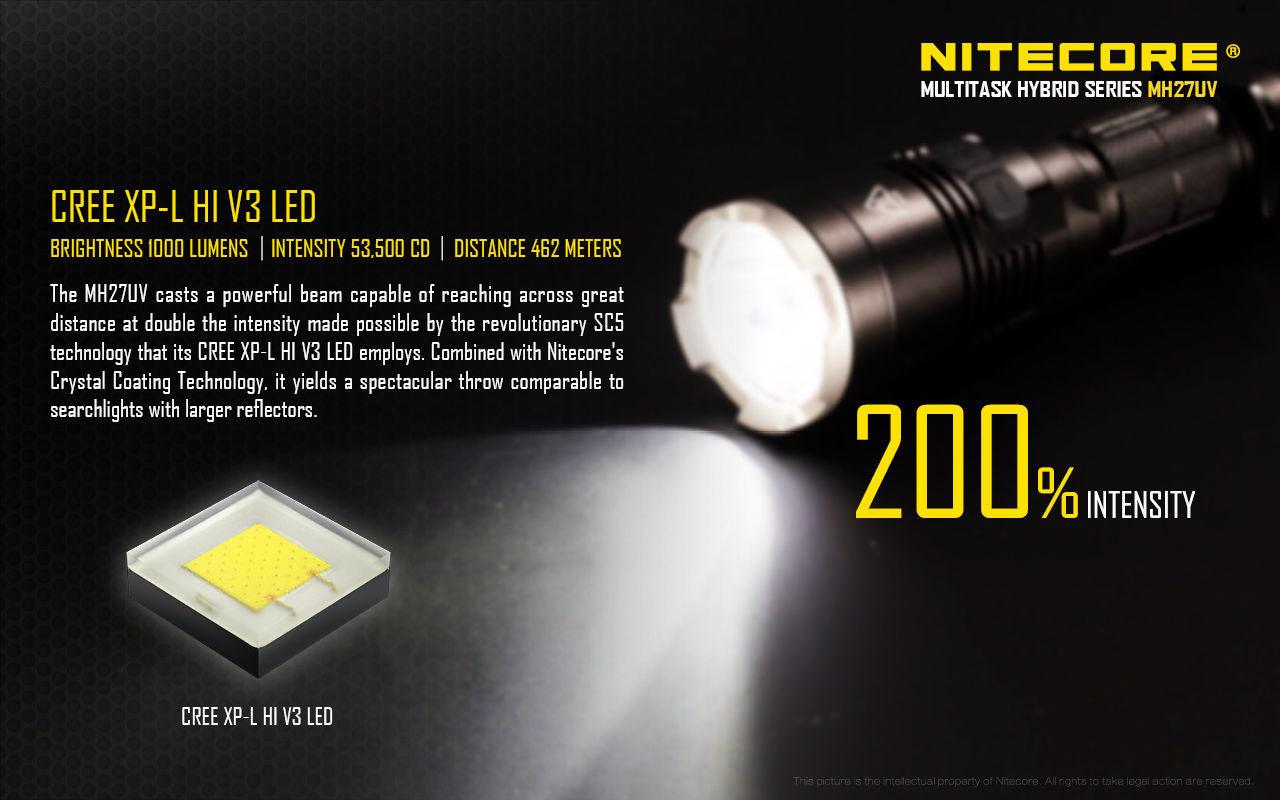 NITECORE MH27UV 3500MAH BATTERY + USB CHARGE CABLE - NeonSales South Africa