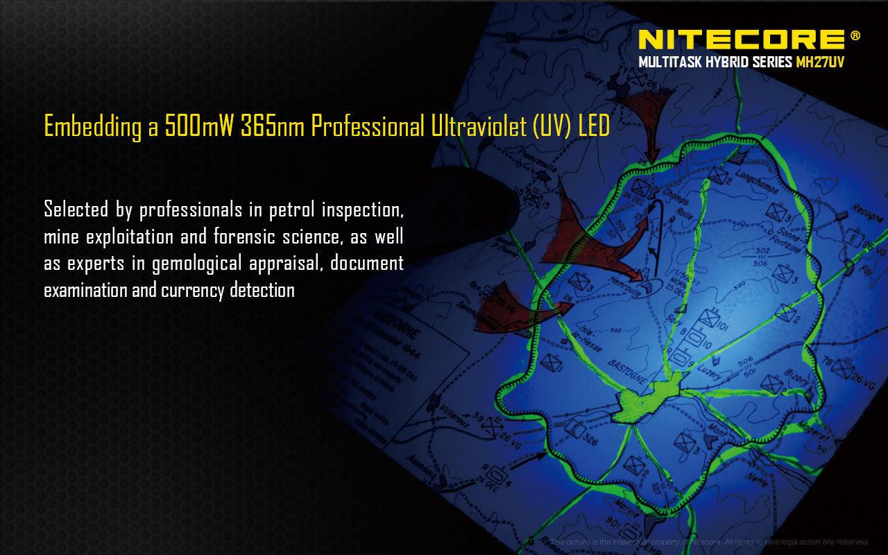 NITECORE MH27UV 3500MAH BATTERY + USB CHARGE CABLE - NeonSales South Africa