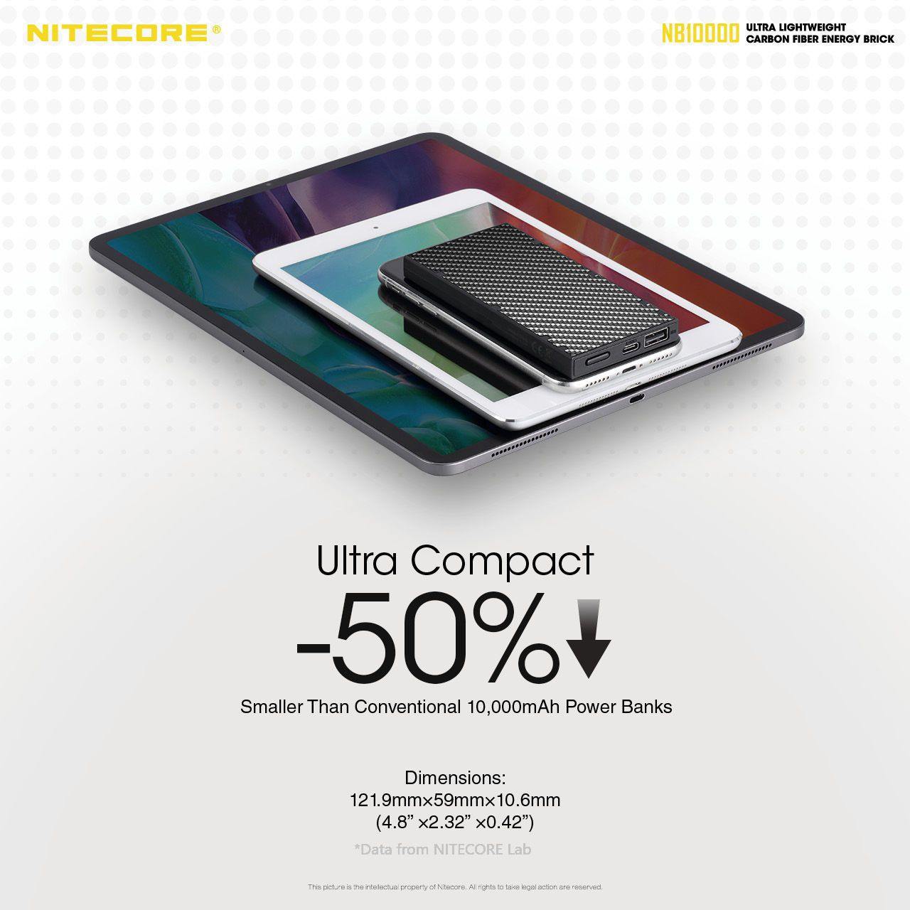 NITECORE NB10000 POWER BANK - NeonSales South Africa