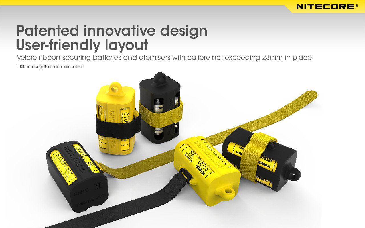 NITECORE NBM40 BATTERY HOLDER 4 BAY - NeonSales South Africa