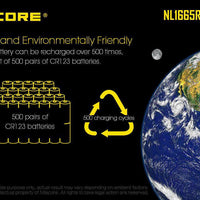 NITECORE NI14500A RECHARGE 3.7V BATTERY 850MAH - NeonSales {{ shop.shopifyCountryName }}