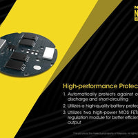 NITECORE NL2150HPI, 21700 BATTERY, 5000 MAH, 15A - NeonSales {{ shop.shopifyCountryName }}