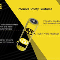 NITECORE NL2150HPI, 21700 BATTERY, 5000 MAH, 15A - NeonSales {{ shop.shopifyCountryName }}