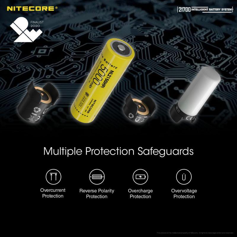 NITECORE NL2150HPI, 21700 BATTERY, 5000 MAH, 15A - NeonSales South Africa