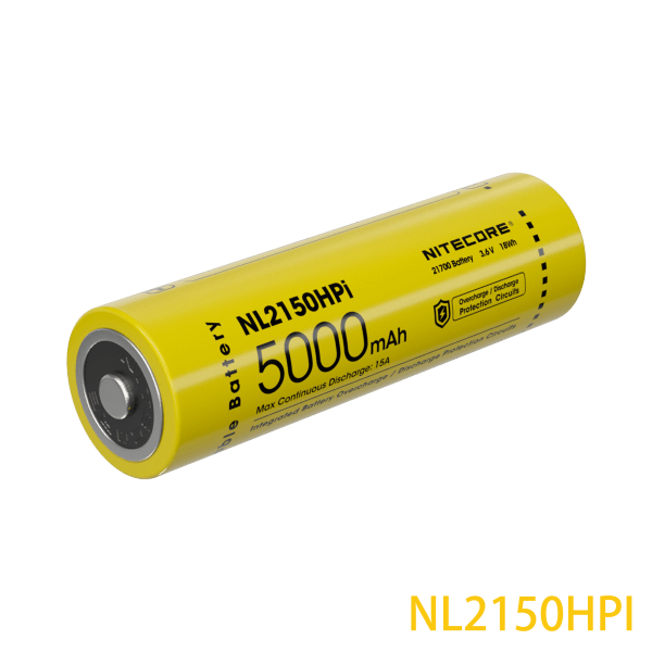 NITECORE NL2150HPI, 21700 BATTERY, 5000 MAH, 15A - NeonSales South Africa