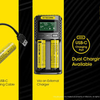 NITECORE NL2150R USB RECHARGABLE BATTERY 5000MAH - NeonSales {{ shop.shopifyCountryName }}