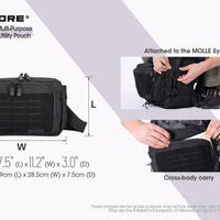 NITECORE NUP30 TACTICAL BAG - NeonSales {{ shop.shopifyCountryName }}