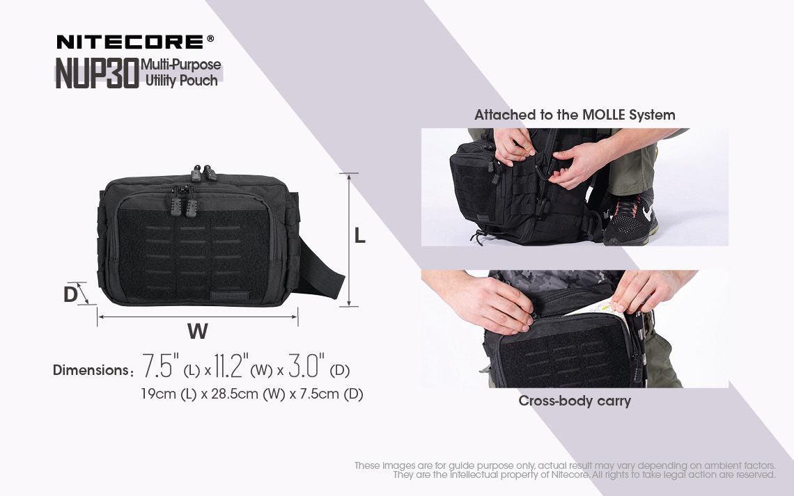 NITECORE NUP30 TACTICAL BAG - NeonSales South Africa