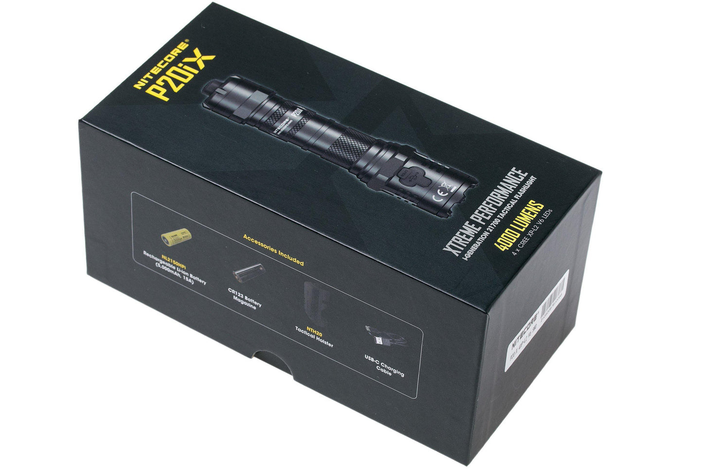 NITECORE P20iX TORCH + 5000MAH BATTERY + CABLE - NeonSales {{ shop.shopifyCountryName }}
