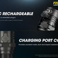 NITECORE P20iX TORCH + 5000MAH BATTERY + CABLE - NeonSales {{ shop.shopifyCountryName }}