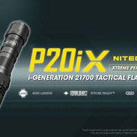 NITECORE P20iX TORCH + 5000MAH BATTERY + CABLE - NeonSales {{ shop.shopifyCountryName }}