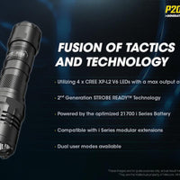 NITECORE P20iX TORCH + 5000MAH BATTERY + CABLE - NeonSales {{ shop.shopifyCountryName }}