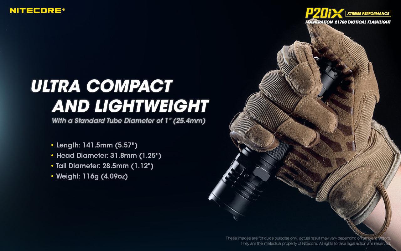 NITECORE P20iX TORCH + 5000MAH BATTERY + CABLE - NeonSales South Africa