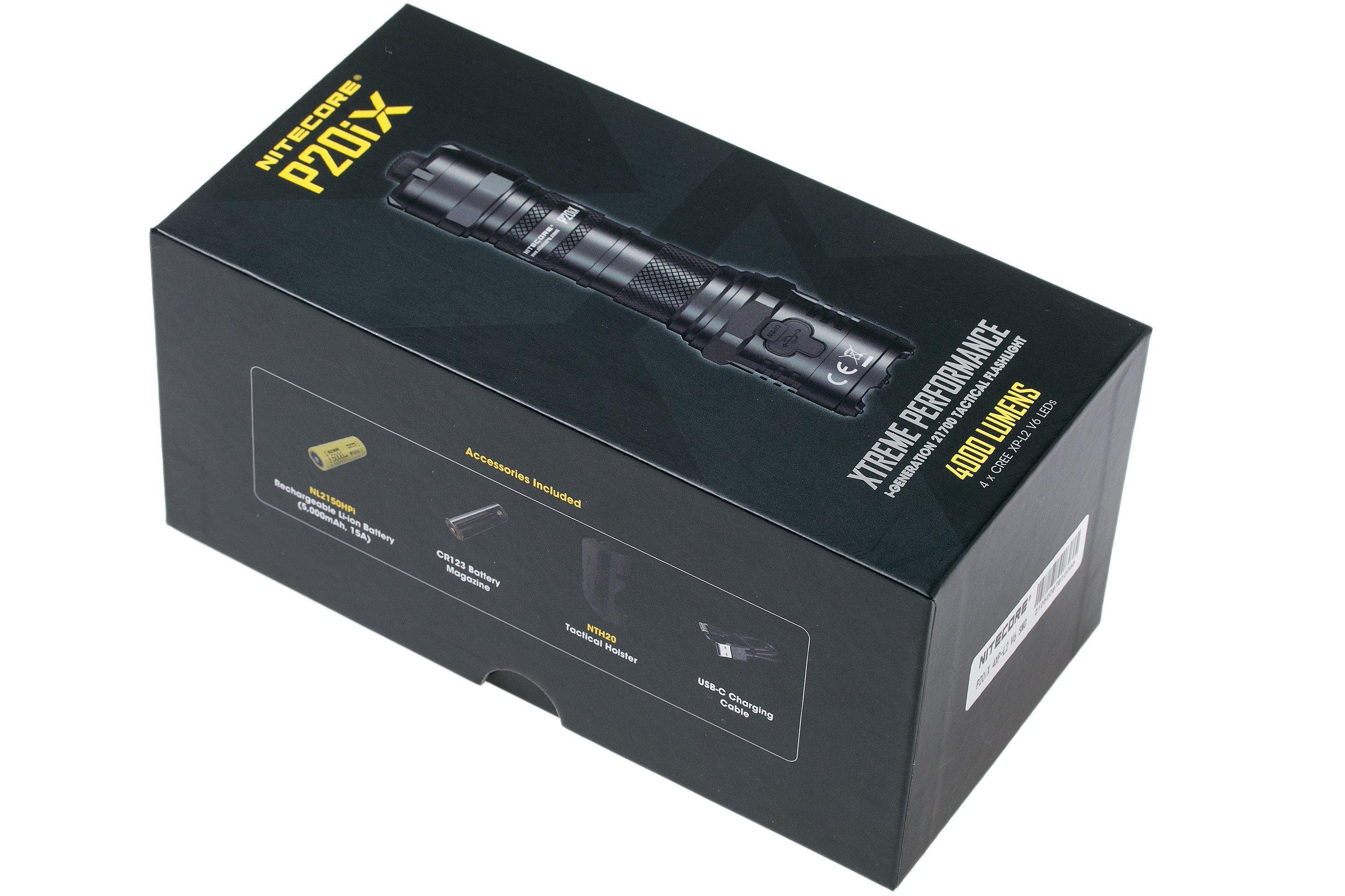 NITECORE P20iX TORCH + 5000MAH BATTERY + CABLE - NeonSales South Africa