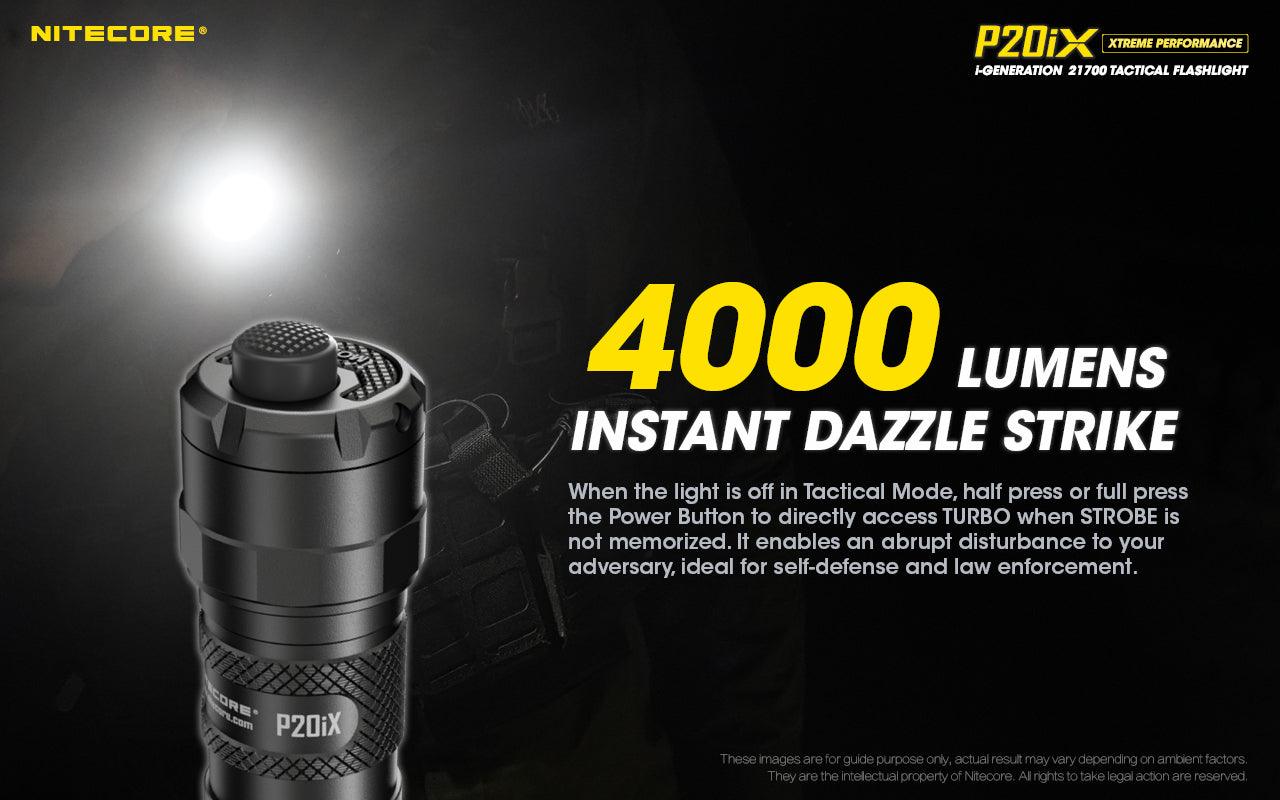 NITECORE P20iX TORCH + 5000MAH BATTERY + CABLE - NeonSales South Africa