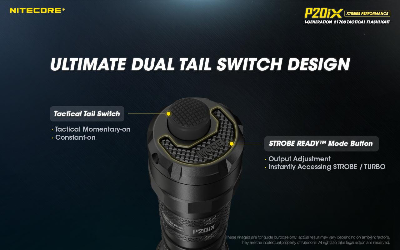 NITECORE P20iX TORCH + 5000MAH BATTERY + CABLE - NeonSales South Africa