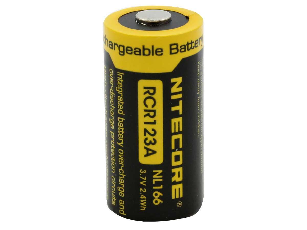 NITECORE RCR123 RECHARGEABLE 3.7V BATTERY 650MAH - NeonSales South Africa