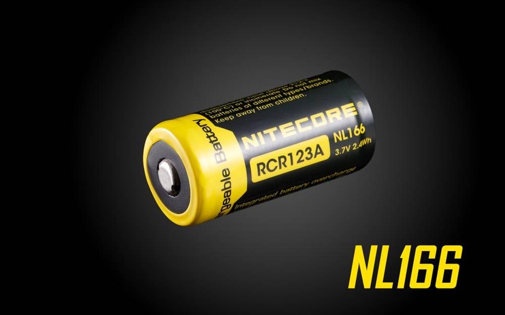 NITECORE RCR123 RECHARGEABLE 3.7V BATTERY 650MAH - NeonSales South Africa