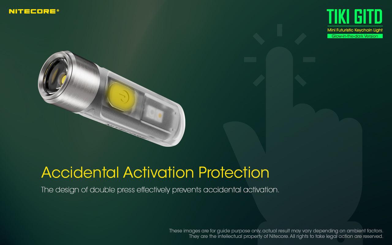 NITECORE TIKI GLOW-IN-THE-DARK 300 LUMEN - NeonSales South Africa