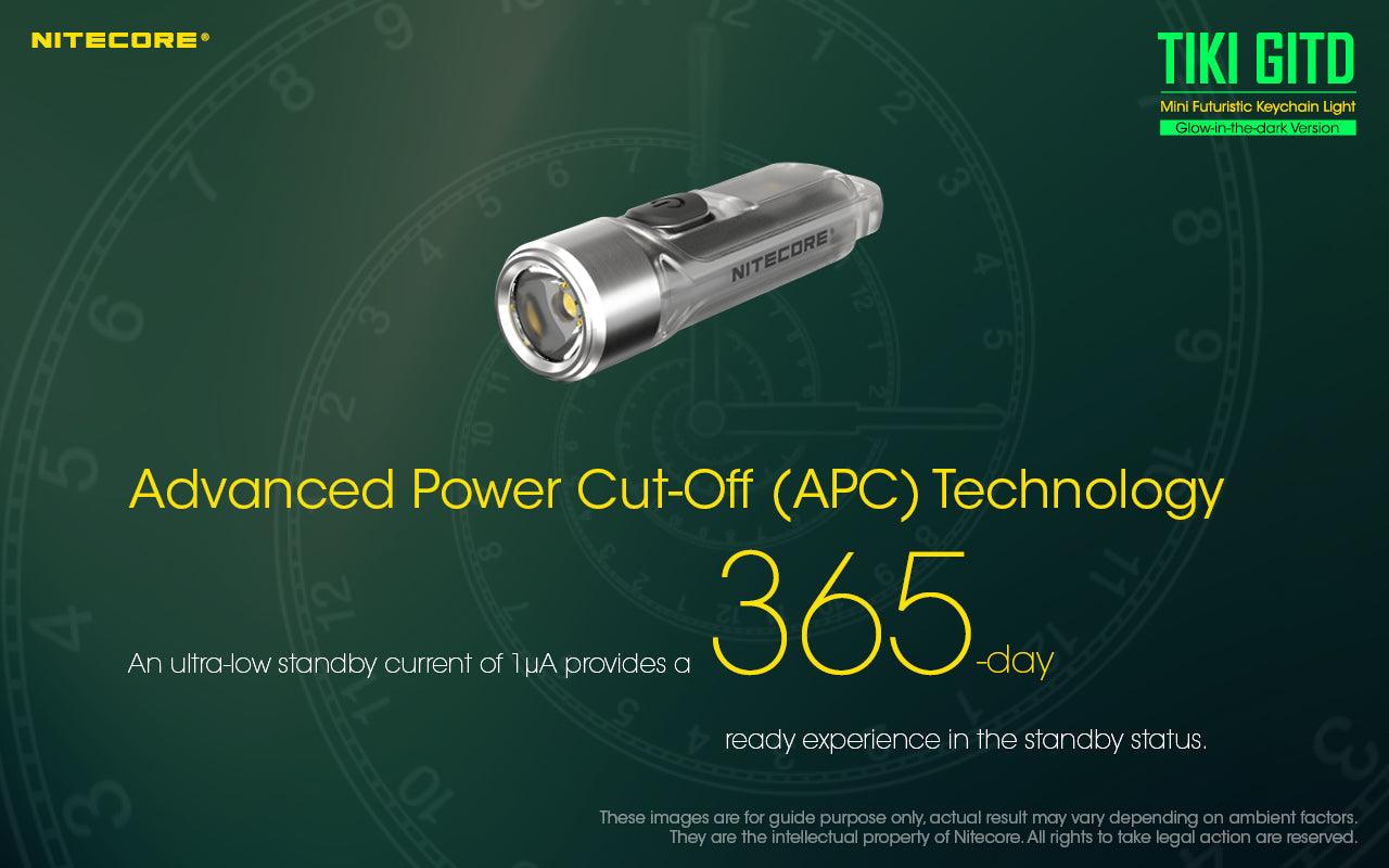 NITECORE TIKI GLOW-IN-THE-DARK 300 LUMEN - NeonSales South Africa