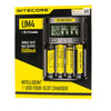 NITECORE UMS4 BATTERY CHARGER - 4 SLOT, MINI-USB - NeonSales South Africa