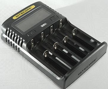 NITECORE UMS4 BATTERY CHARGER - 4 SLOT, MINI-USB - NeonSales South Africa