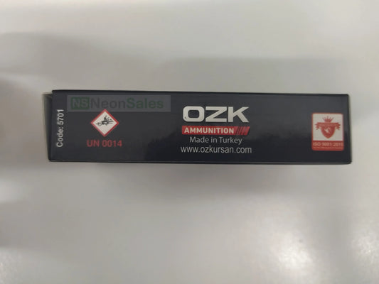 OZKURSAN BLANK CARTRIDGES, 9X22MM - 50's - NeonSales {{ shop.shopifyCountryName }}