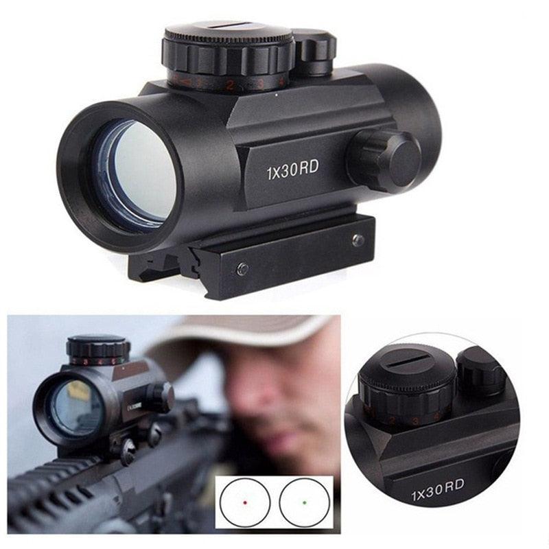 PICATINNY/DOVETAIL-MOUNTED 1X30 RED DOT SIGHT - NeonSales {{ shop.shopifyCountryName }}