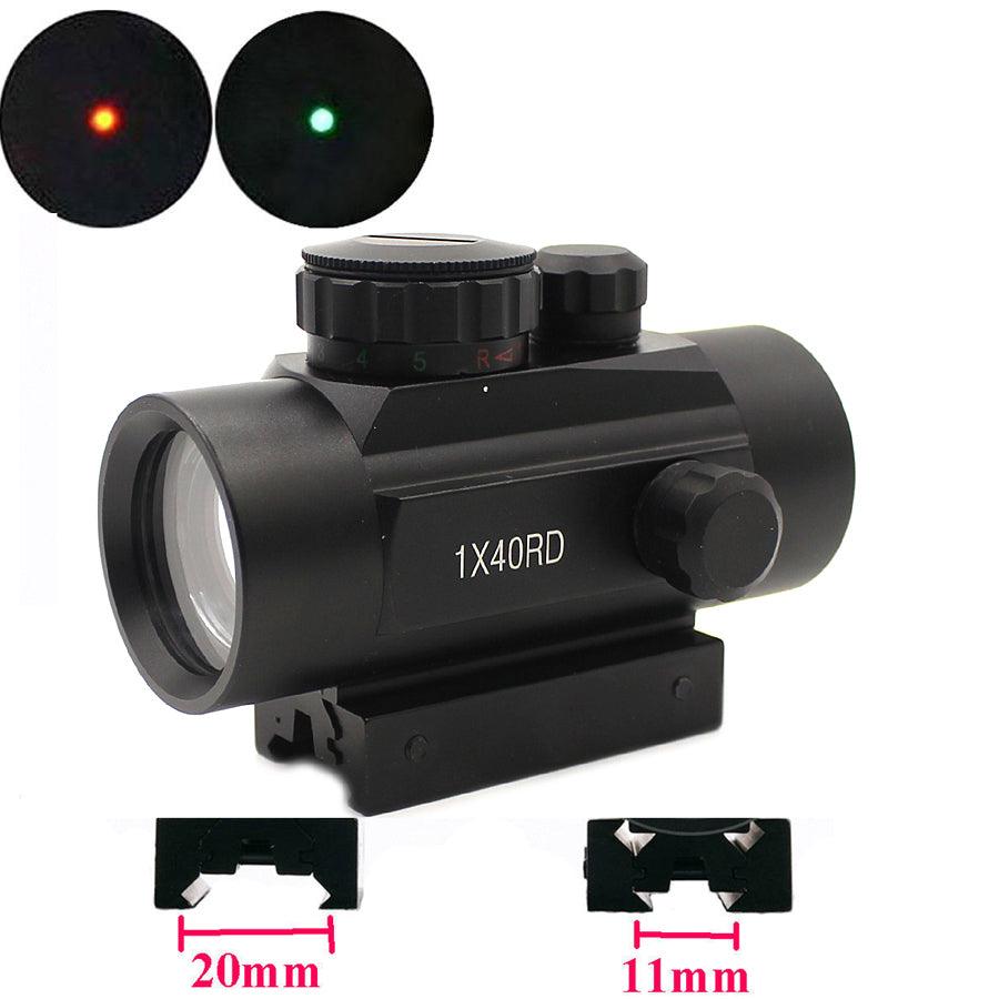 PICATINNY/DOVETAIL-MOUNTED 1X40 RED DOT SIGHT - NeonSales {{ shop.shopifyCountryName }}