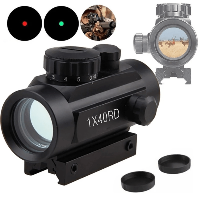 PICATINNY/DOVETAIL-MOUNTED 1X40 RED DOT SIGHT - NeonSales {{ shop.shopifyCountryName }}