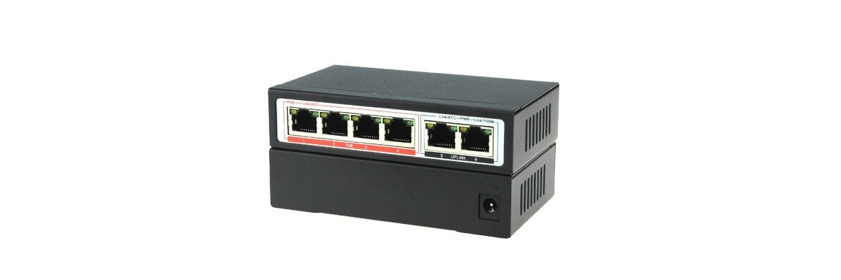 POE SWITCH 4+2 PORT - NeonSales South Africa