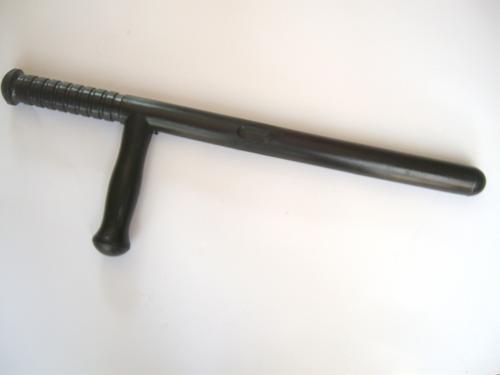 POLYPROPYLENE TONFA BATON (BLACK) - 50CM - NeonSales South Africa