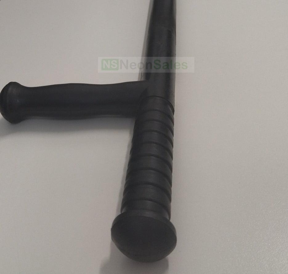 POLYPROPYLENE TONFA BATON (BLACK) - 50CM - NeonSales South Africa