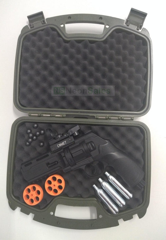 PRIMAX HARD PISTOL CASE 13" GREEN - NeonSales {{ shop.shopifyCountryName }}