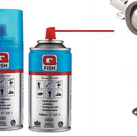 Q-FISH TACKLE GUARD SPRAY CAN - 150ML W/ SPOUT - NeonSales {{ shop.shopifyCountryName }}