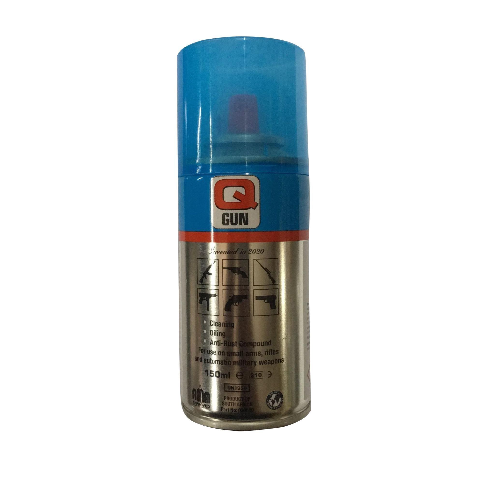 Q-GUN LUBRICANT + DERUST SPRAY CAN -150ML - NeonSales {{ shop.shopifyCountryName }}