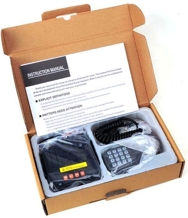 QYT KT8900 VHF/UHF DUAL BAND MOBILE RADIO KIT - NeonSales {{ shop.shopifyCountryName }}