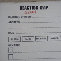 REACTION SLIP BOOK - NeonSales {{ shop.shopifyCountryName }}