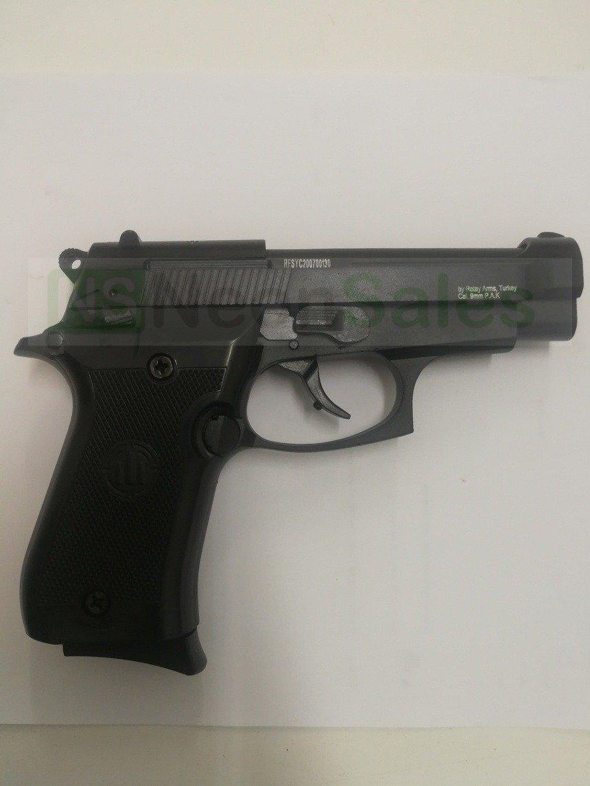 RETAY 84FS BLANK GUN-BLACK + 25 BLANKS + HOLSTER