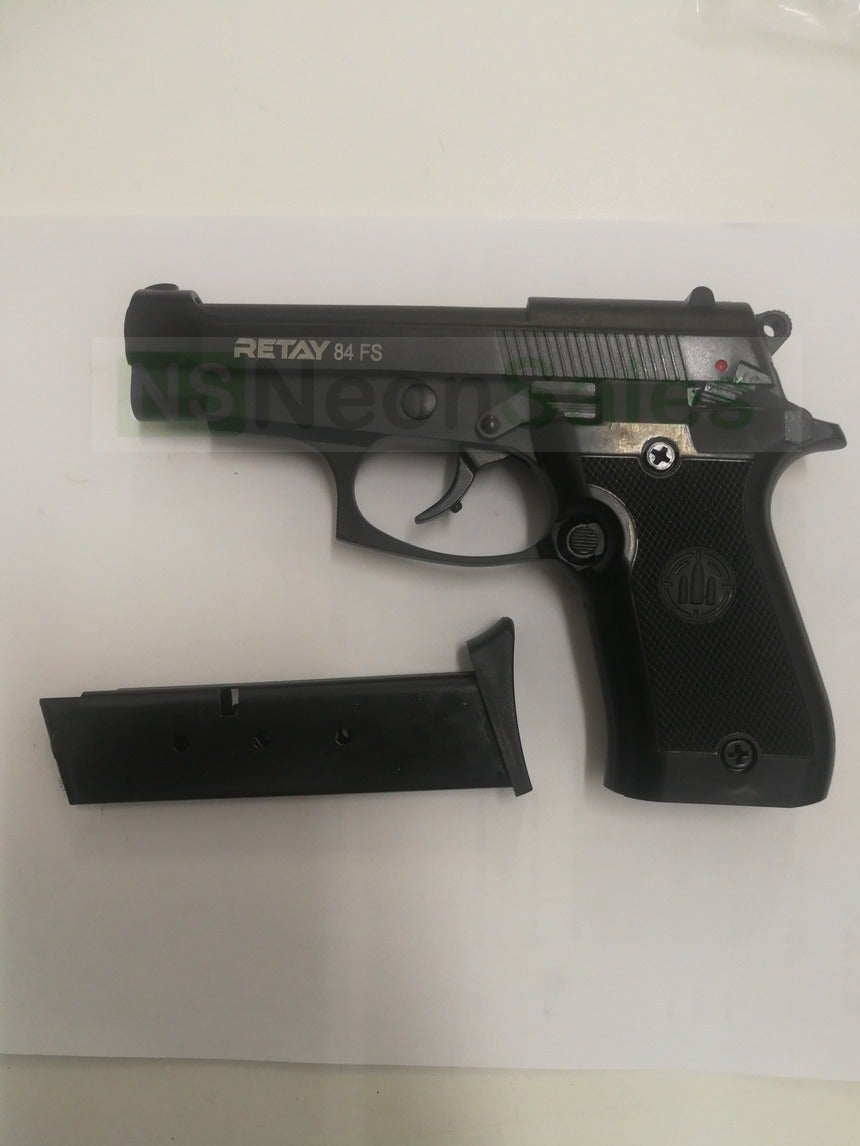 RETAY 84FS BLANK GUN - BLACK - NeonSales {{ shop.shopifyCountryName }}