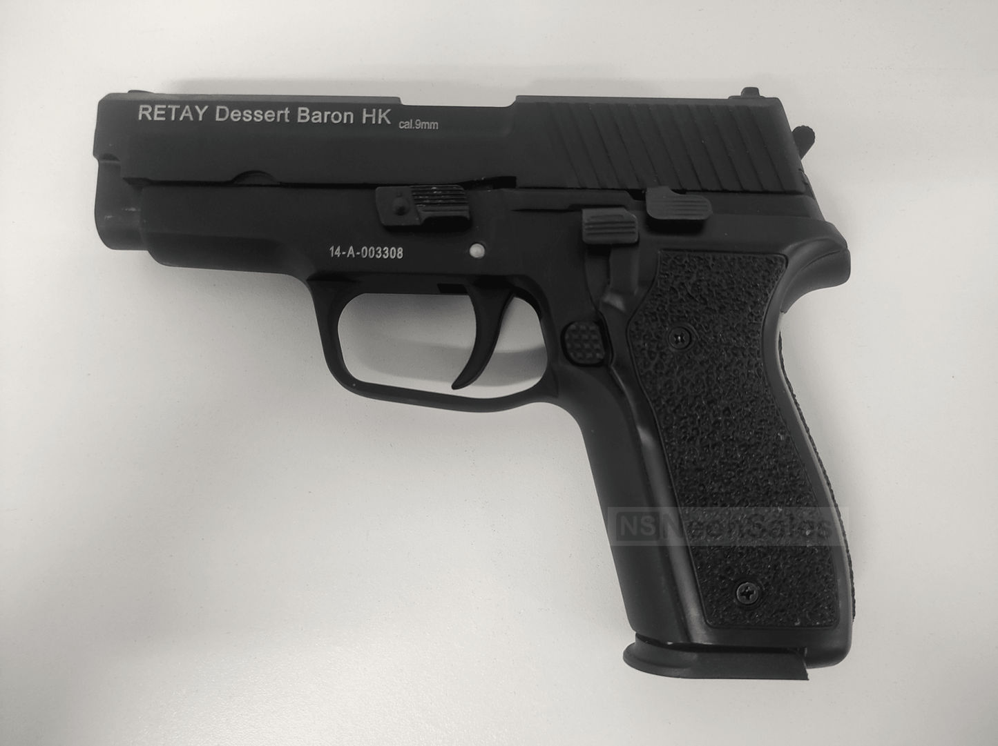RETAY BARON HK (P228 REPLICA) BLANK GUN - BLACK - NeonSales {{ shop.shopifyCountryName }}