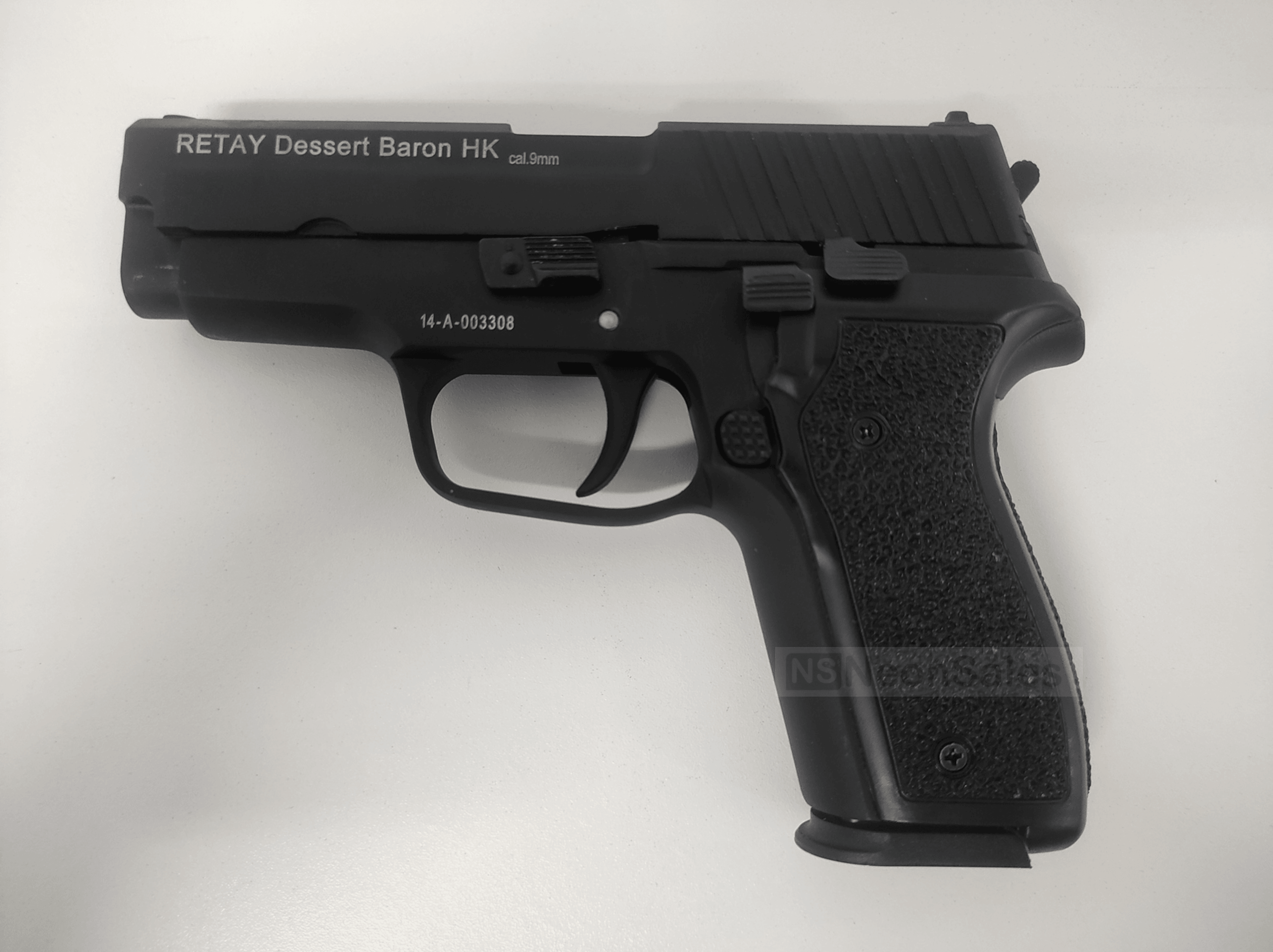 RETAY BARON HK (P228 REPLICA) BLANK GUN - BLACK - NeonSales {{ shop.shopifyCountryName }}